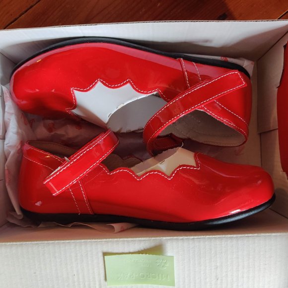 See Kai Run Unisex-Child Savannah Mary Jane Flats, Red - Picture 6 of 6